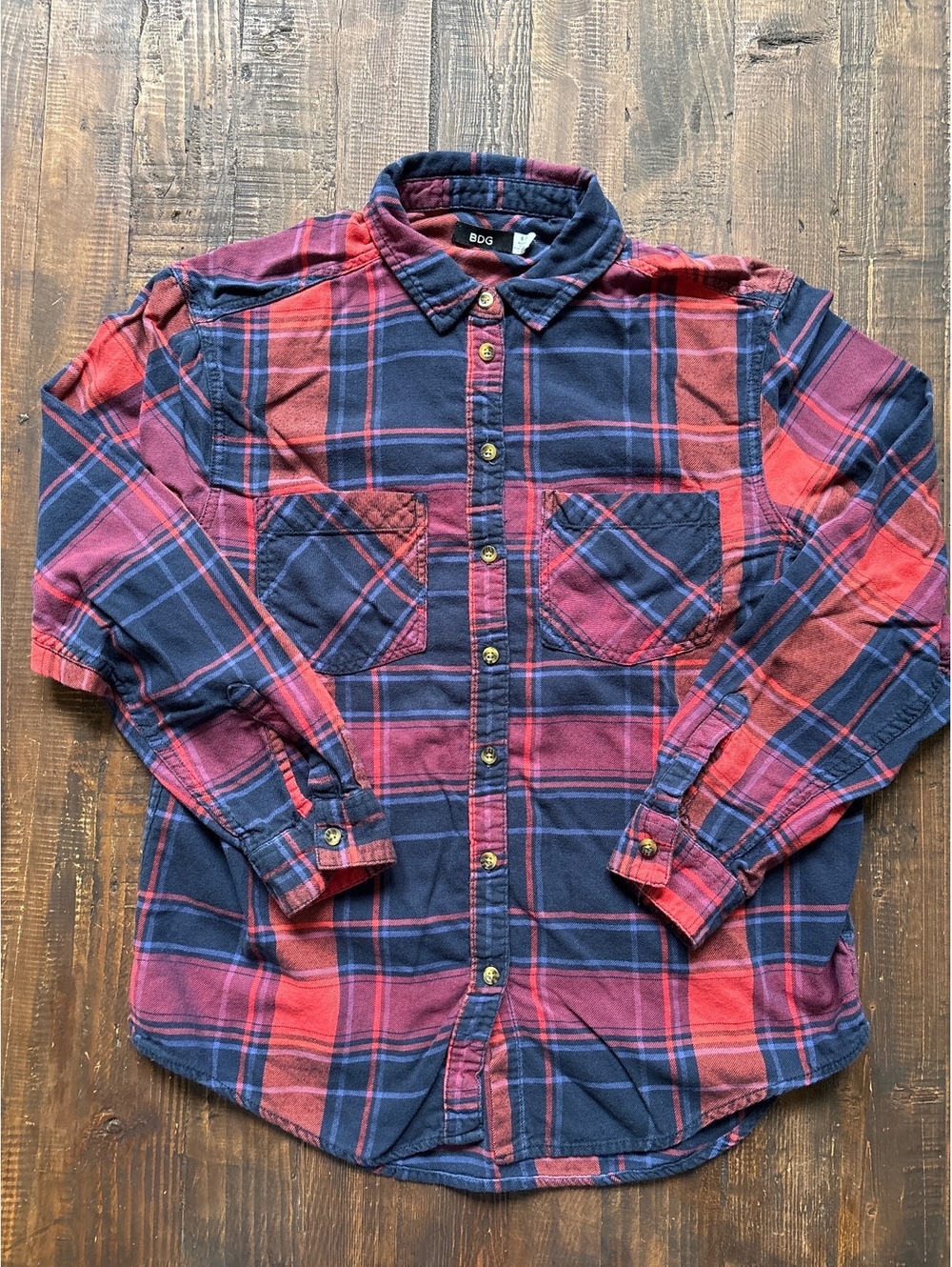 BDG long sleeve flannel